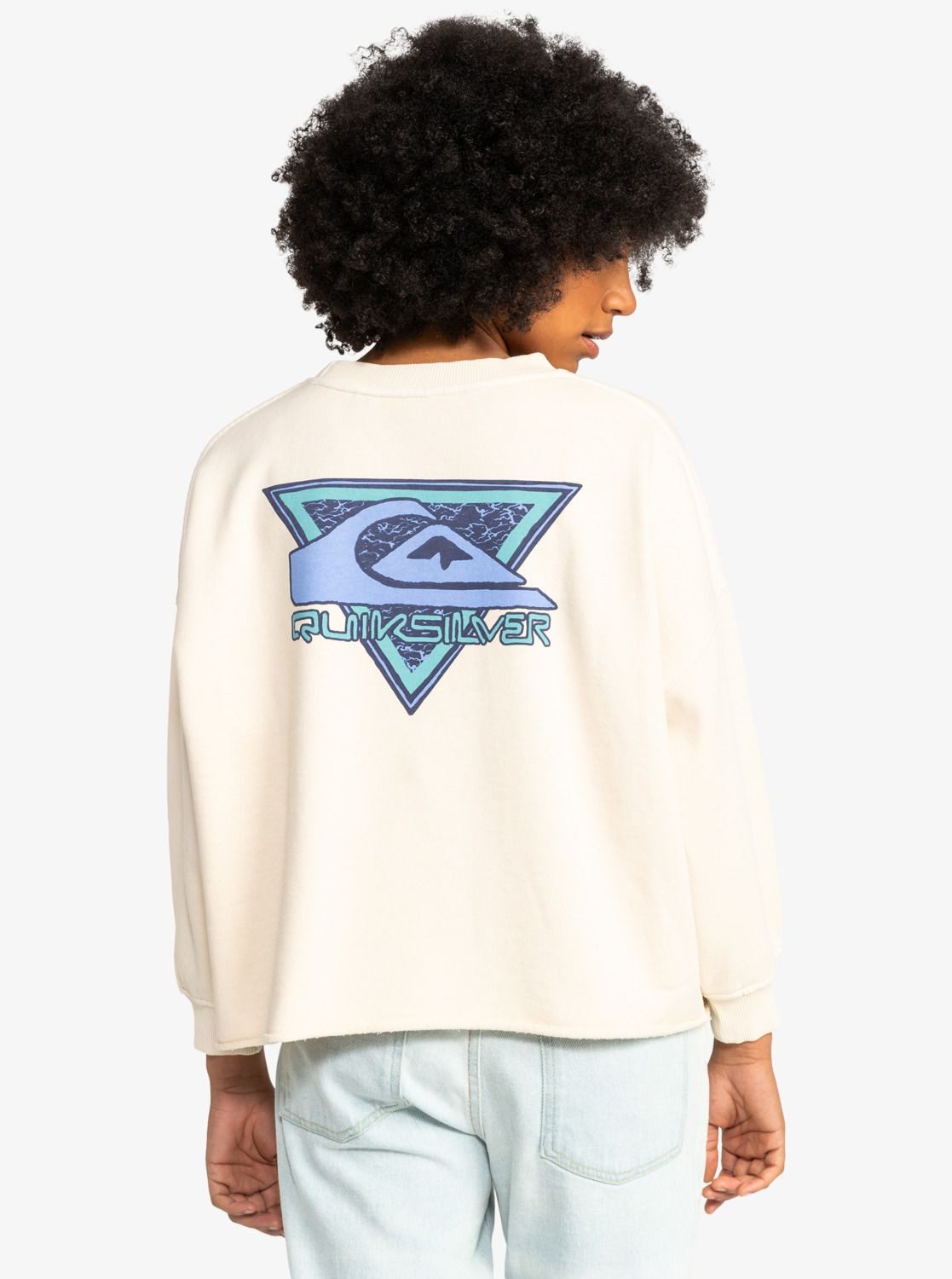 Quiksilver Sweatshirt Quiksilver Sweatshirt Crop Crew günstig online kaufen
