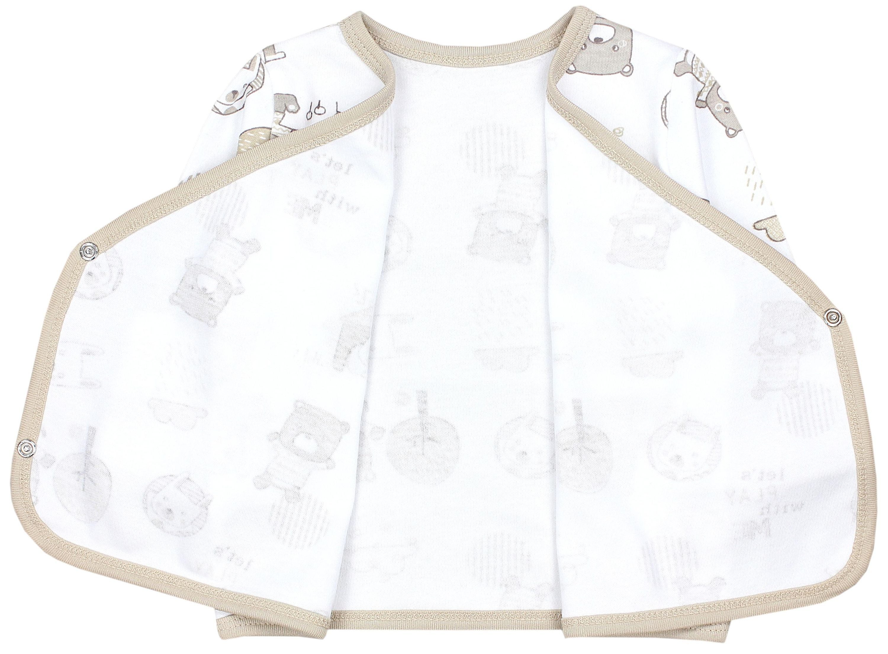 TupTam Wickelshirt TupTam Baby Jungen Langarm Wickelshirt Baumwolle 5er Set