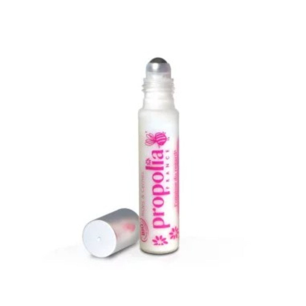 propolia Augenbalsam Eye Roll-on mit Koffein gegen Augenringe und Schwellungen Bio Pflege, 1-tlg., Cooling Eye Contour Roll-on natürliche Augenpflege gegen Dark Circles