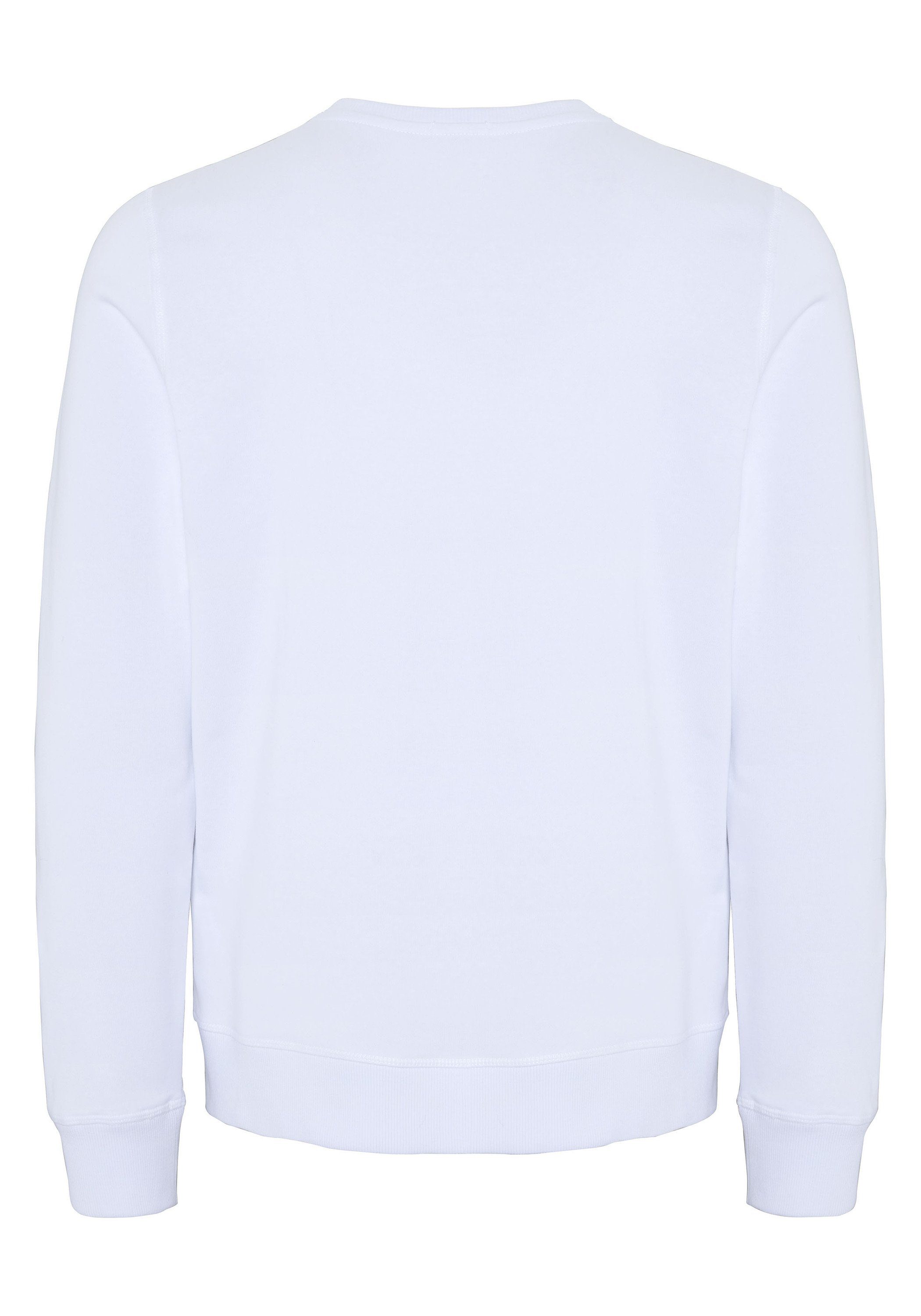 aus Sweatware Sweatshirt Bright White weicher DENIM 11-0601 COLORADO