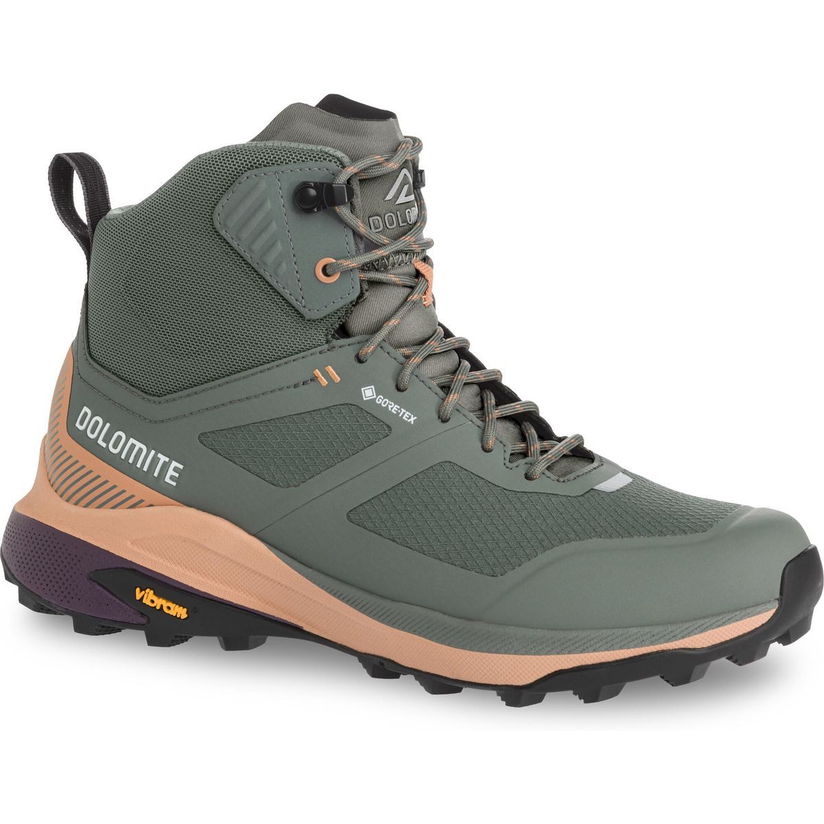Dolomite Shoe W's Nibelia High GTX Hikingschuh Leichter und atmungsaktiver Damen-Wanderschuh mit wasserdichtem