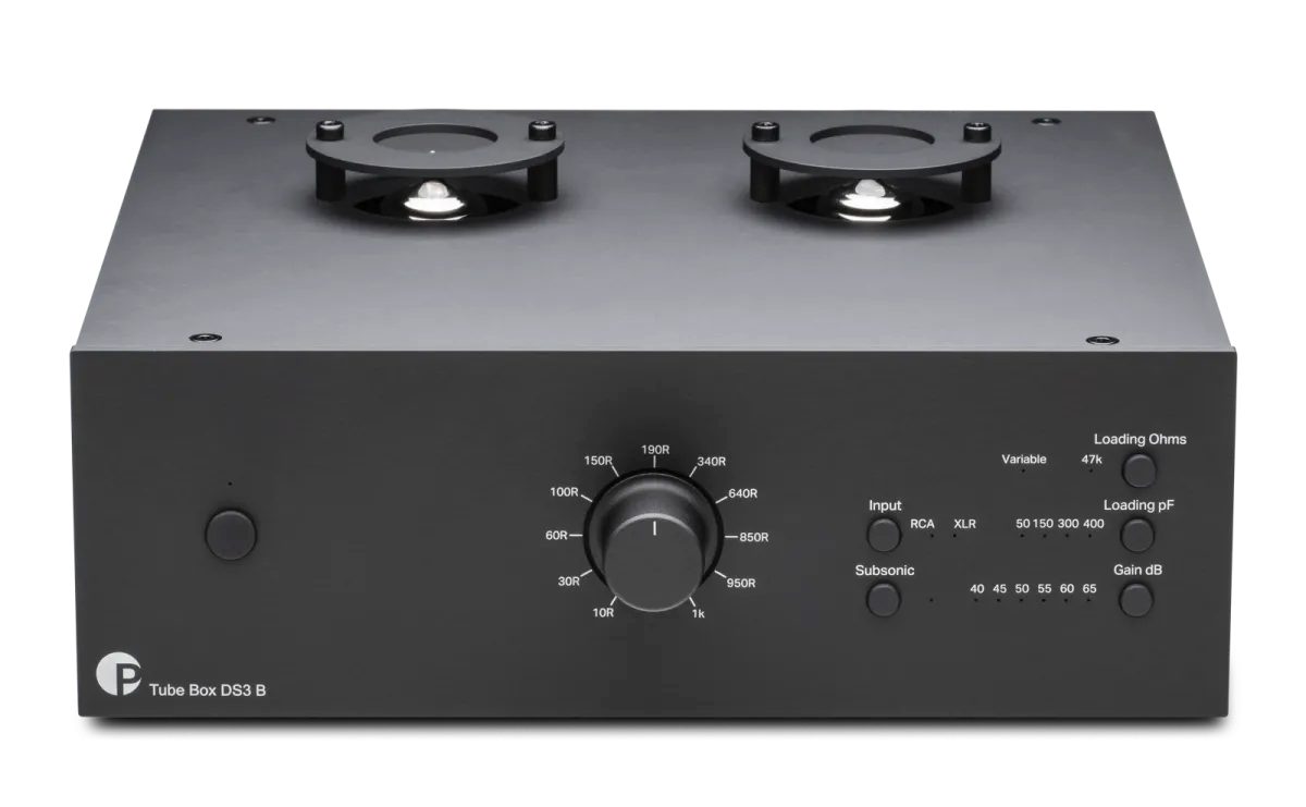 Pro-Ject Pro-Ject Tube Box DS3 B - schwarz Vollverstärker
