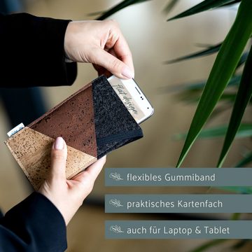 flat.design Handyhülle Filz für Huawei nova 8i, Schutzhülle Filzhülle Filztasche Filz Hülle Tasche handmade in Germany