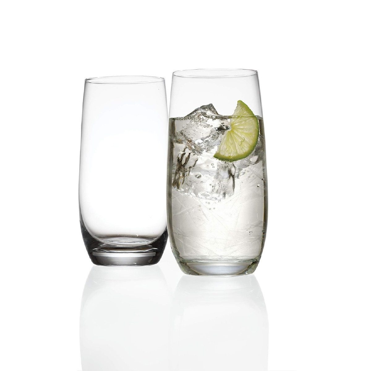 Masterchef Gläser-Set Trinkgläser 540 ml 2er Set für Wasser Saft Softdrinks und Cocktails, 2-tlg., Glas