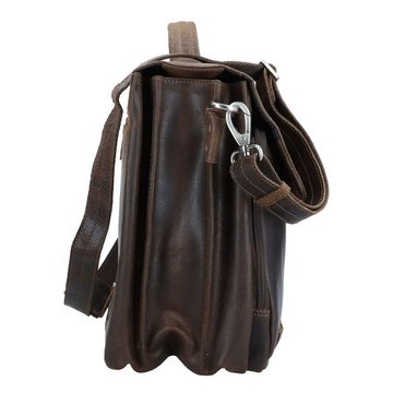 Plevier Aktentasche Vintage, Leder