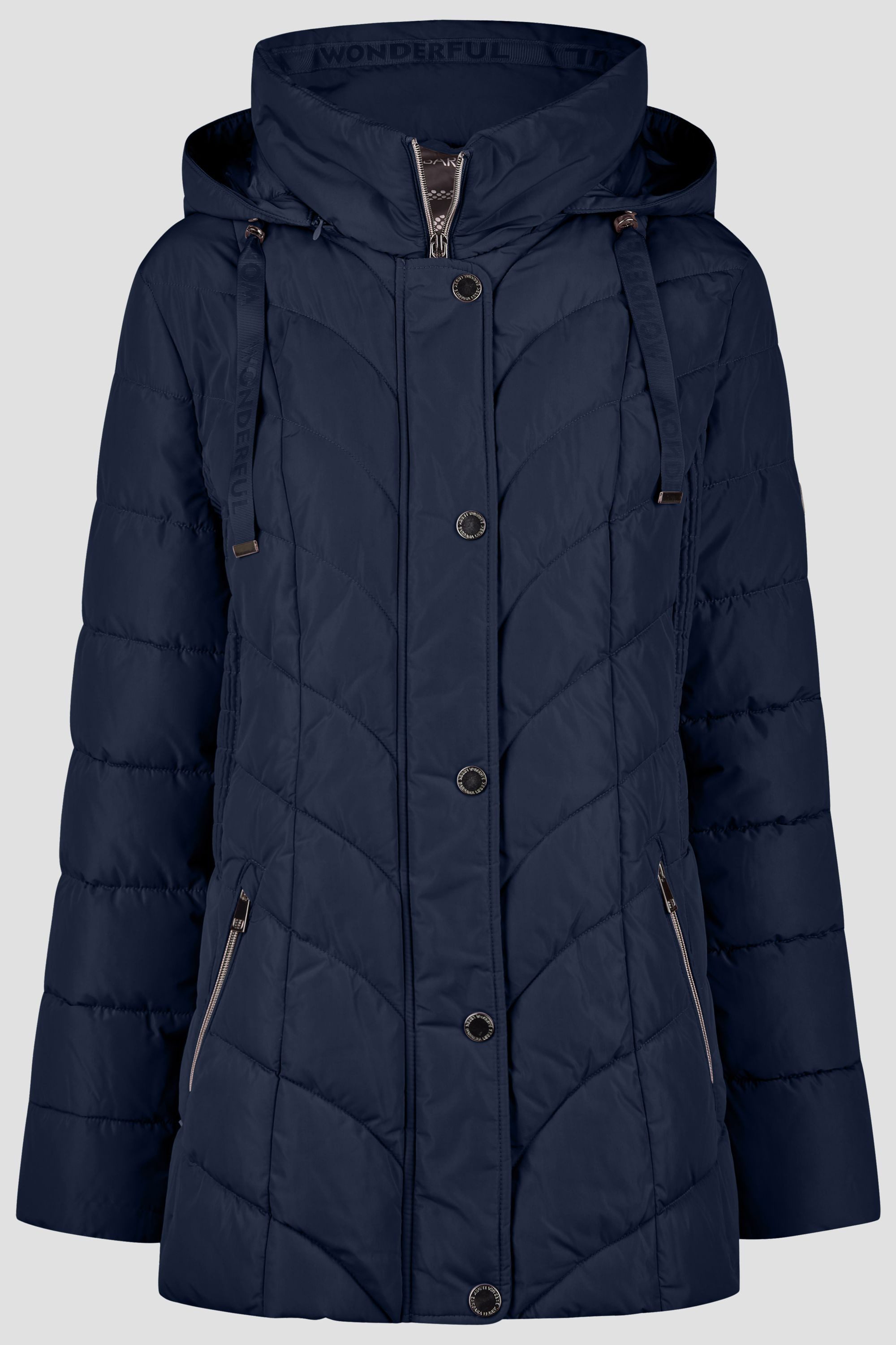 Barbara Lebek Steppjacke wattierte Damenjacke, Herbstjacke oder Langjacke