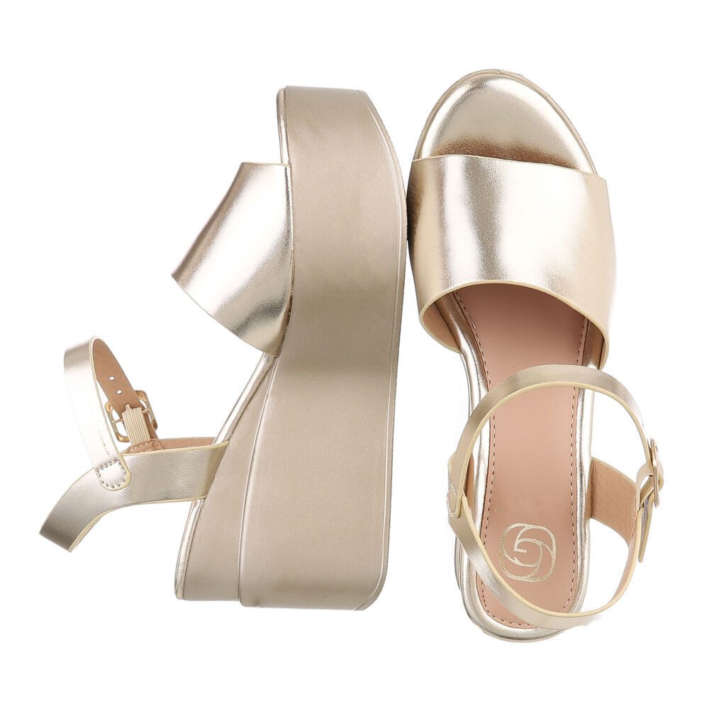 Ital-Design Damen Freizeit Plateausandaletten (86706273) Keilabsatz/Wedge günstig online kaufen