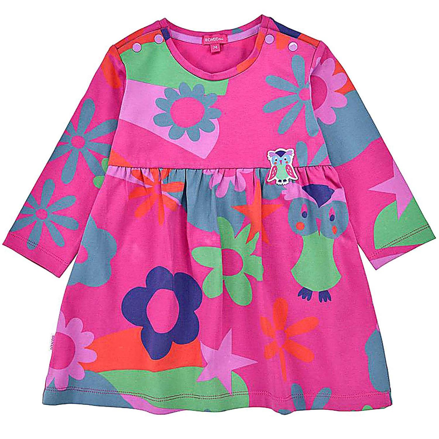 BONDI Trachtenkleid Mädchen Kleid 'Blumenallover' 86969, Pink