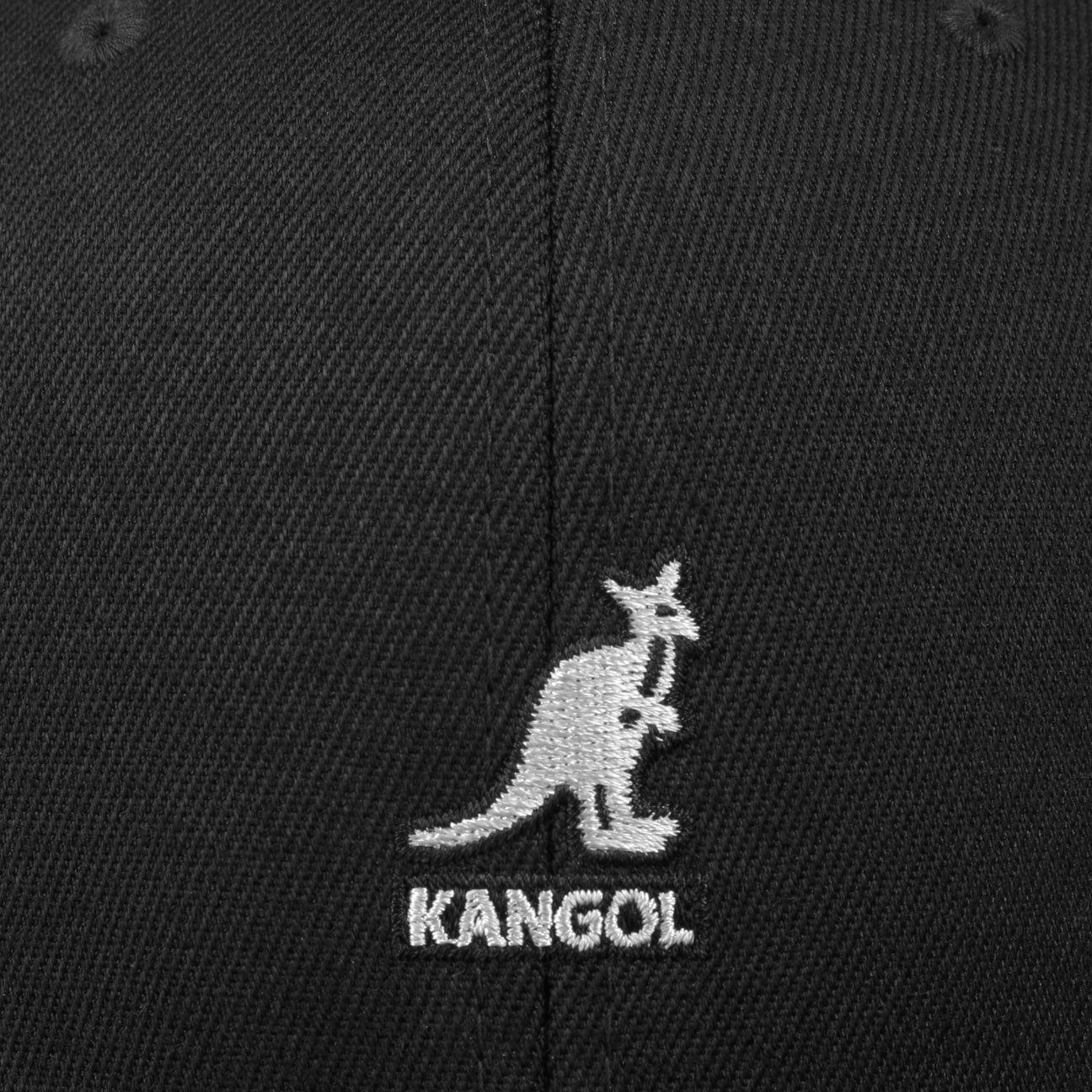 Kangol (1-St) Baseballcap schwarz geschlossen Baseball Hinten Cap