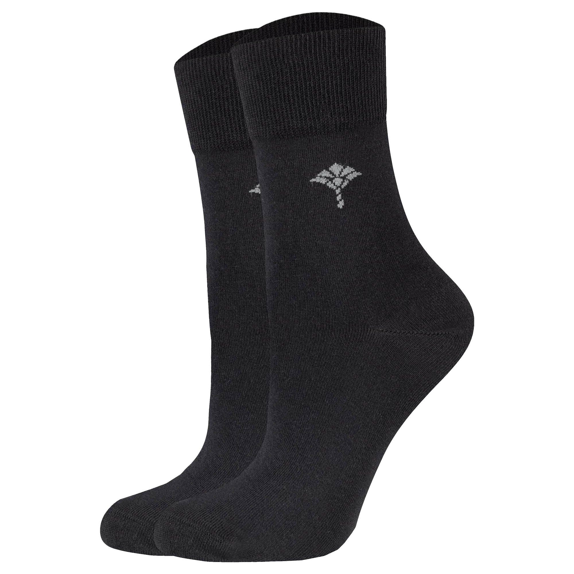 Kurzsocken Damen Socken 2er Pack Baumwolle