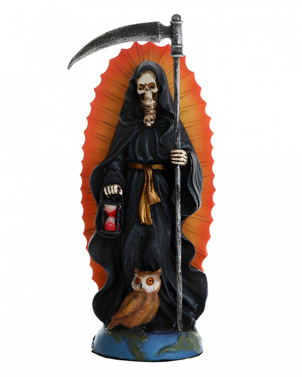 Horror-Shop Dekofigur Santa Muerte Saint of Holy Death Heiligenfigur 18c