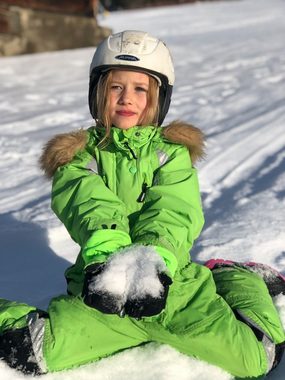 BMS Schneeoverall Skianzug für Kinder SoftLan + SORONA 100% wasserdicht und atmungsaktiv