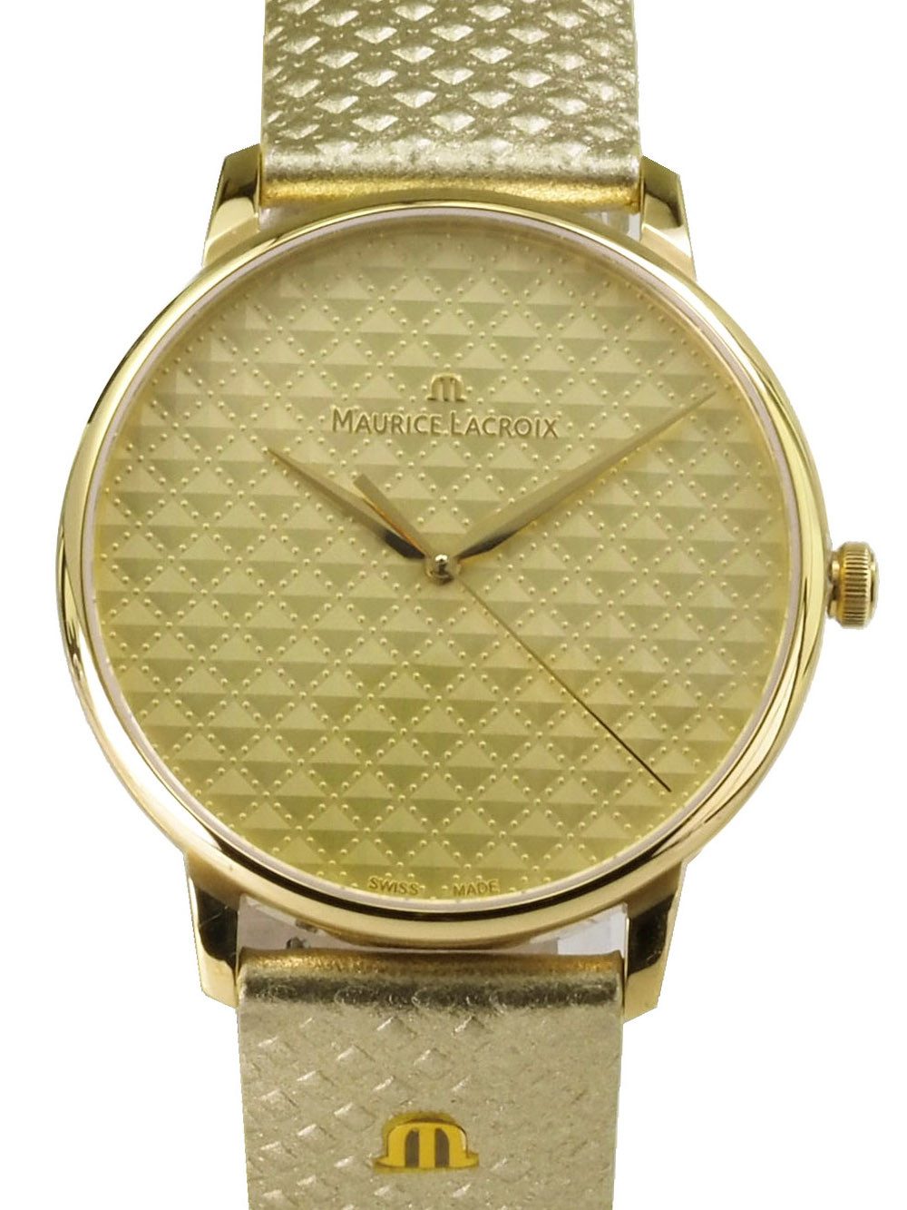 MAURICE LACROIX Schweizer Uhr Damen Uhr Eliros Sunshine Gold Eliros Sunshine Gold, Extravagantes Design