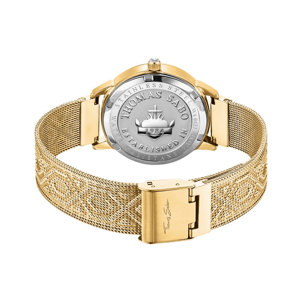 THOMAS SABO Quarzuhr WA0422-264-207, Thomas Sabo, Damen, Libellen, Zirkonia