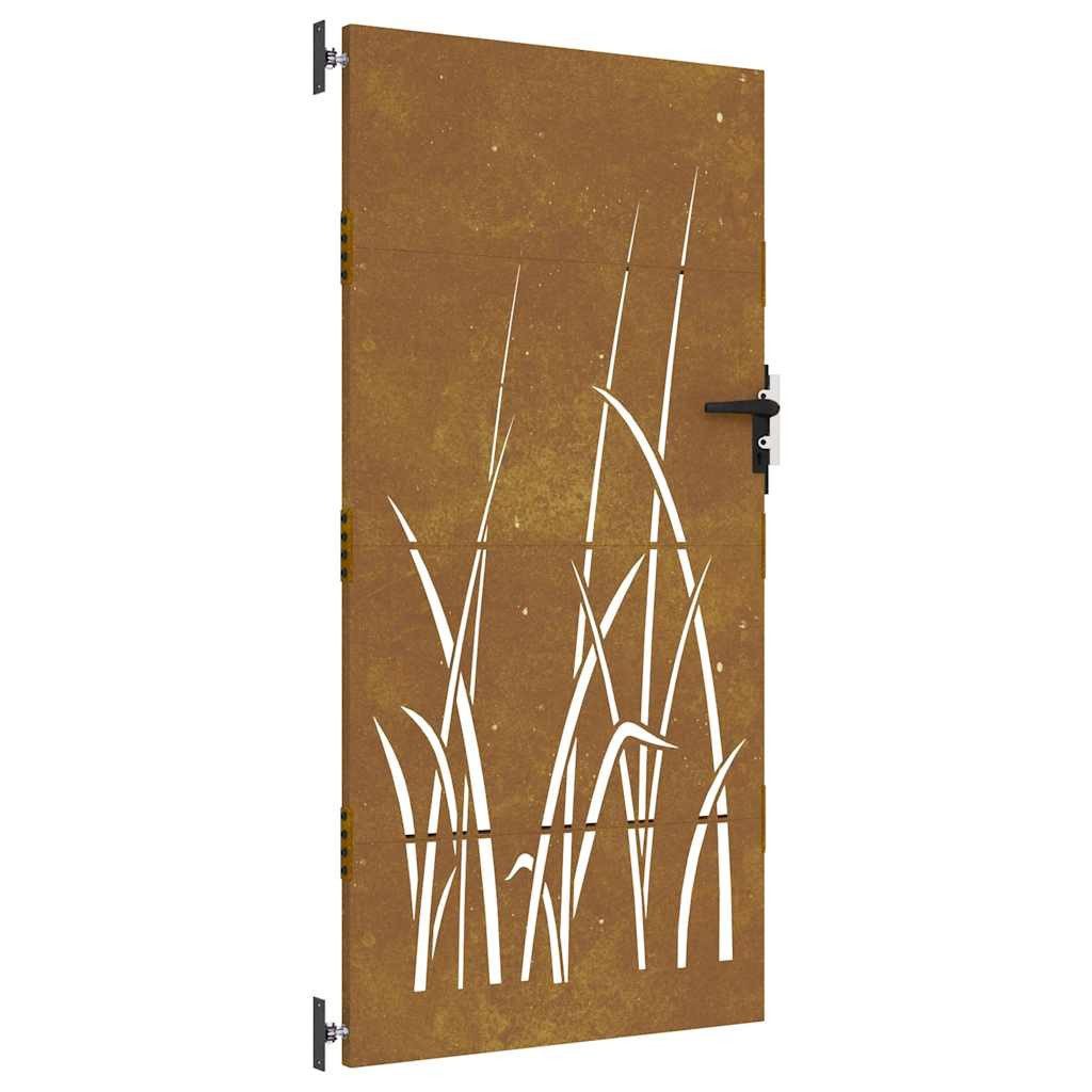 vidaXL Gartentor Gartentor 85x200 cm Cortenstahl günstig online kaufen