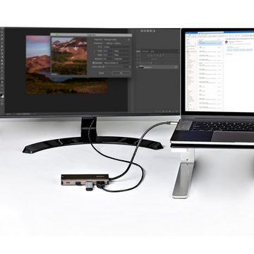 Startech.com Laptop-Dockingstation STARTECH.COM USB-C Multiport Adapter - 10Gbit/s USB3.1 Gen2 Mini Dock