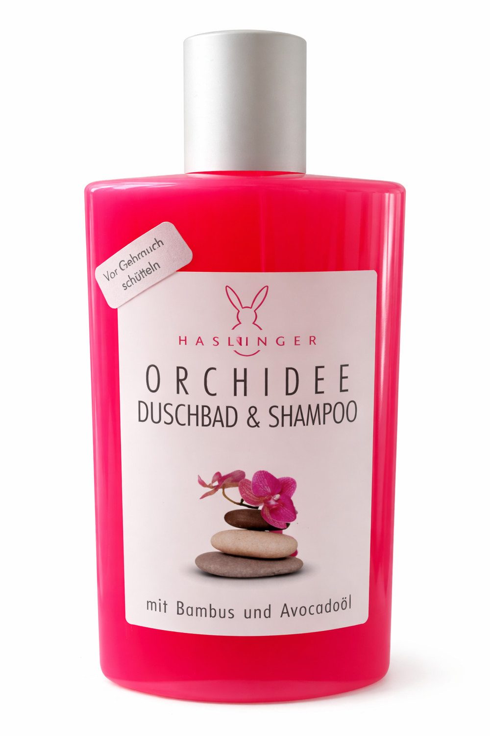 Haslinger Haarshampoo Orchidee, Hair & Body Wash 200 ml