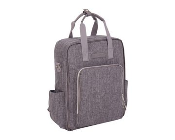 Kikkaboo Wickeltasche Wickeltasche Ivy Rucksack (1-tlg), Wickelunterlage Seitentaschen Reißverschluss