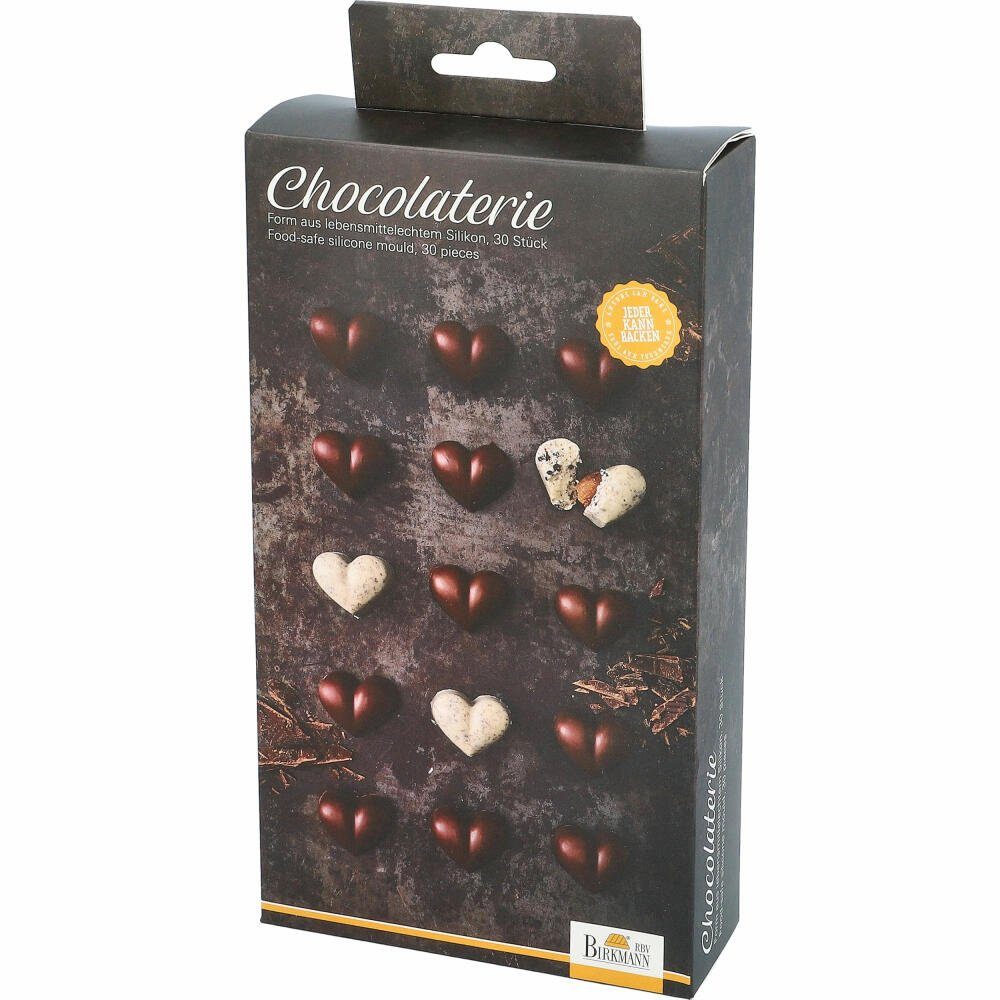 Lieferung am nächsten Tag Birkmann Schokoladenform 2er Herz Chocolaterie Set
