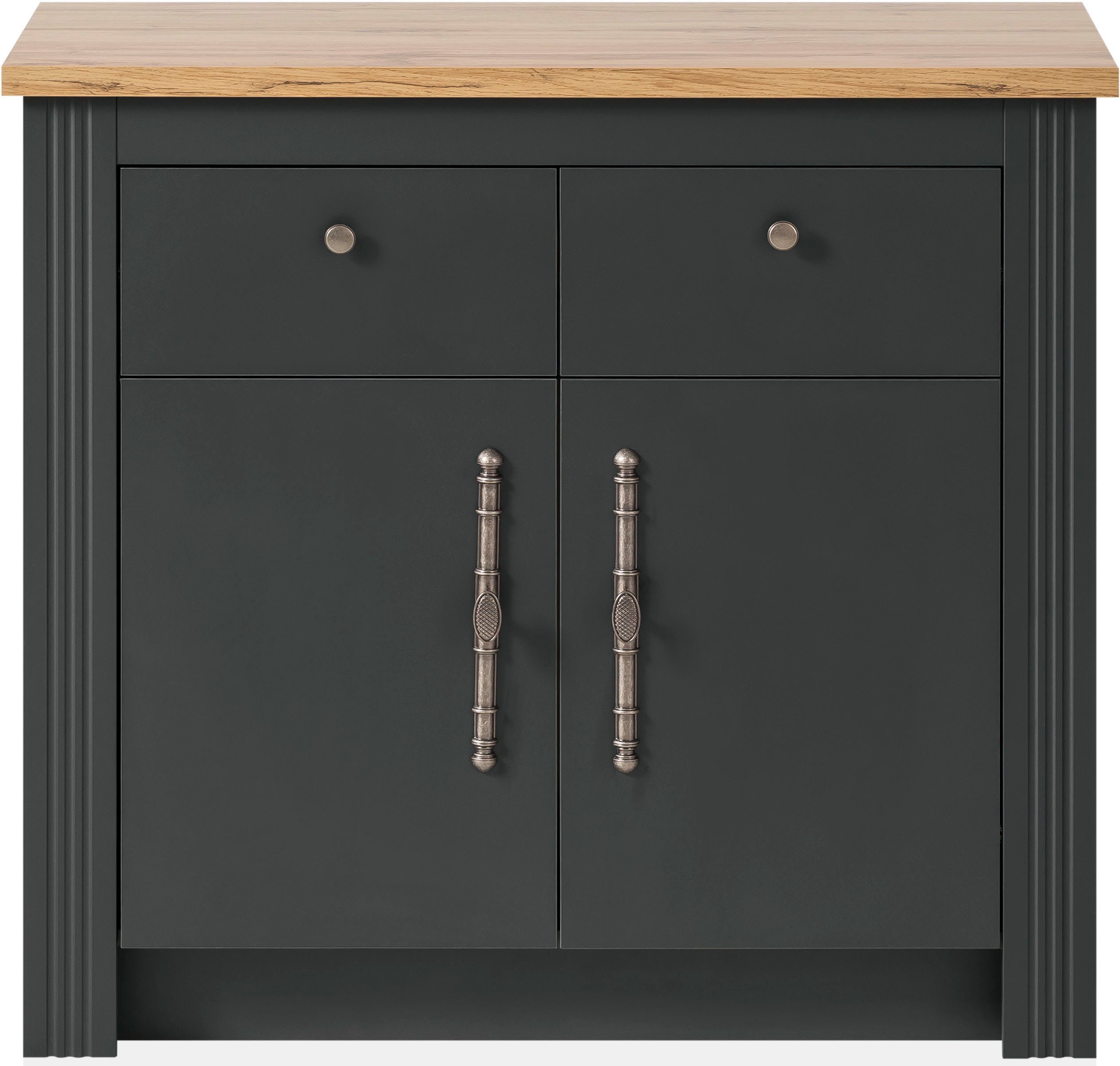 Kochstation Unterschrank KS-Westminster im romantischen Landhausstil, Breite 100 cm, exclusiv by Otto