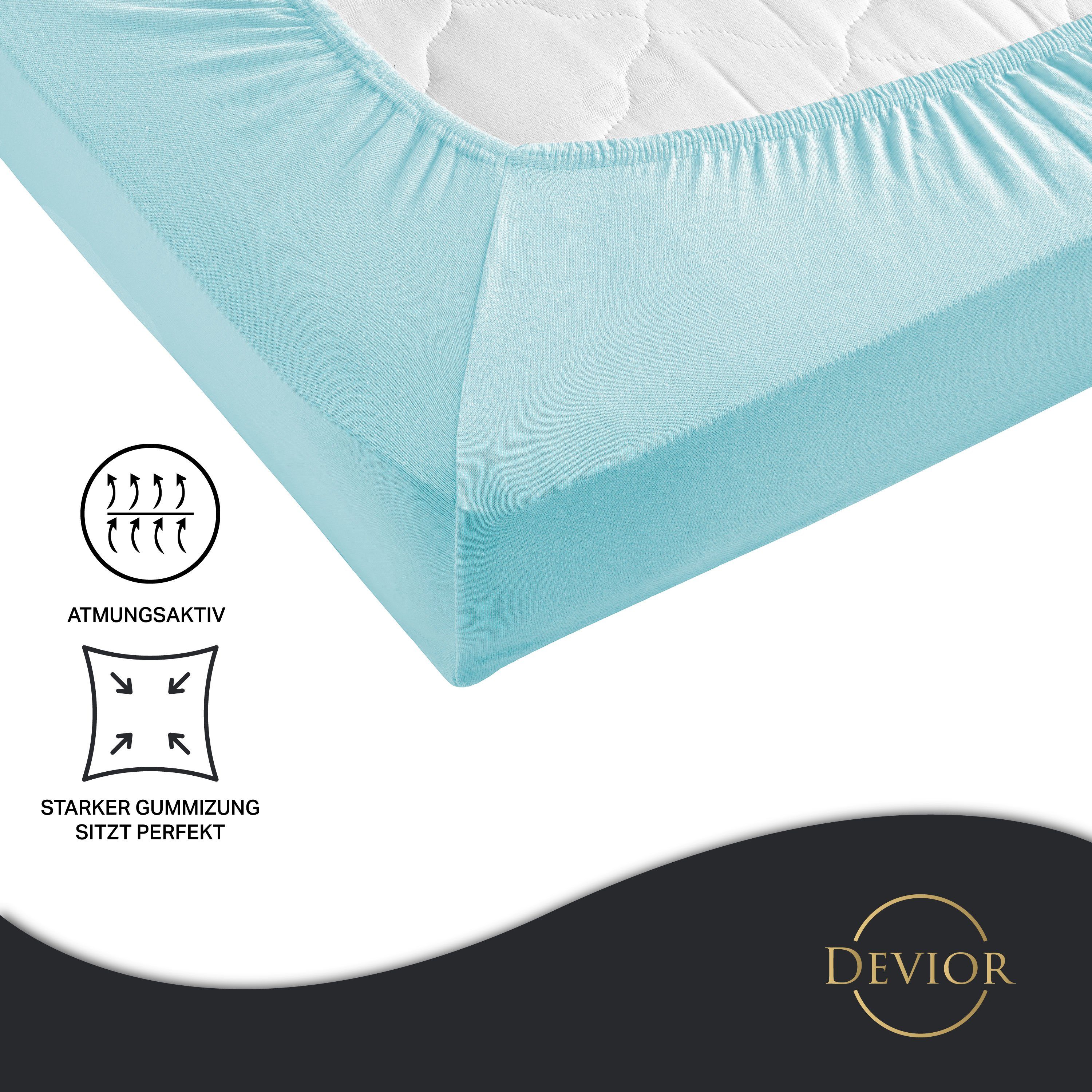 Devior Spannbettlaken für 180x200cm Boxspringbett-Matratzen bis günstig online kaufen