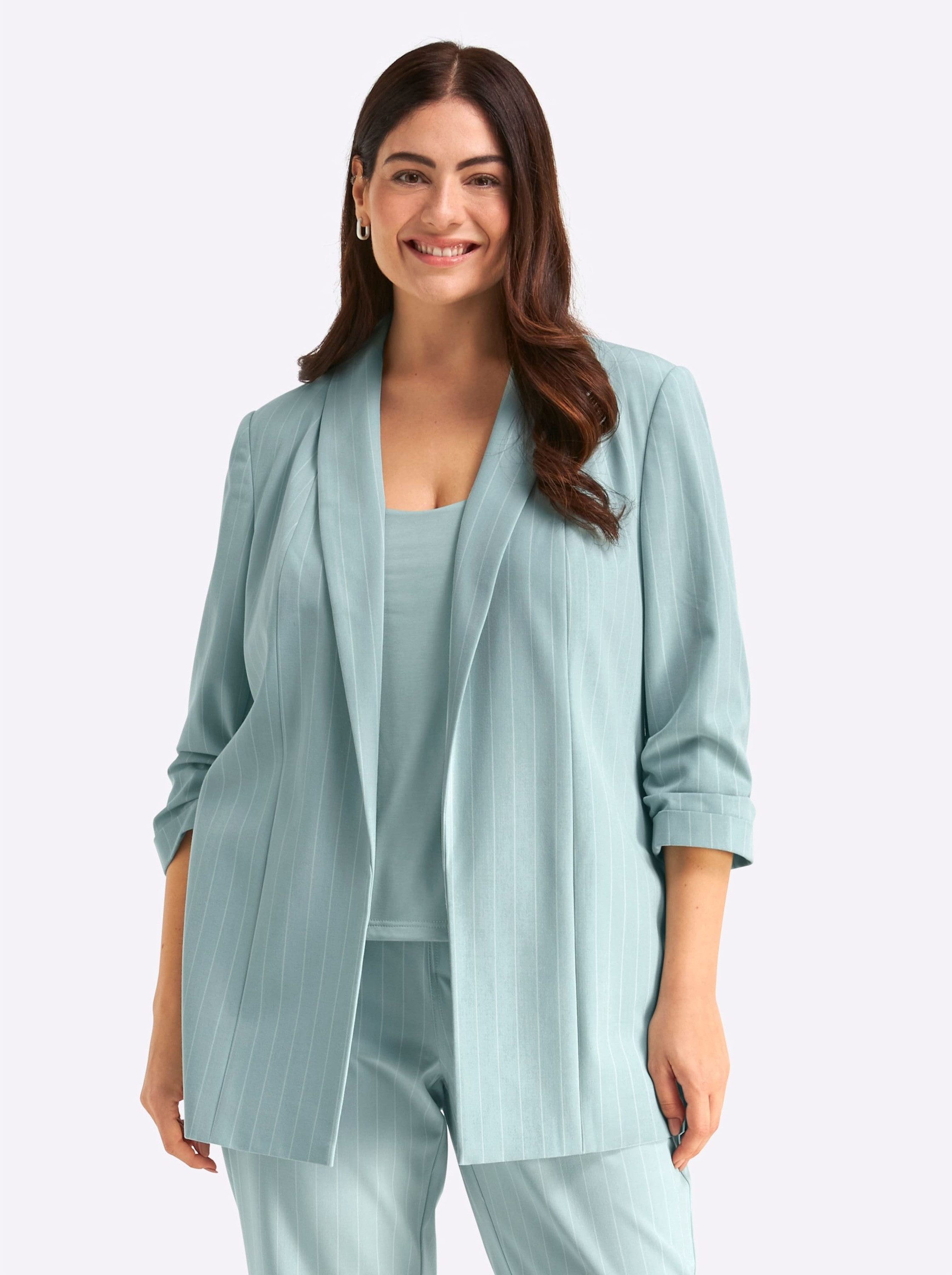Sheego Blusenblazer Blazer 3/4-Arm