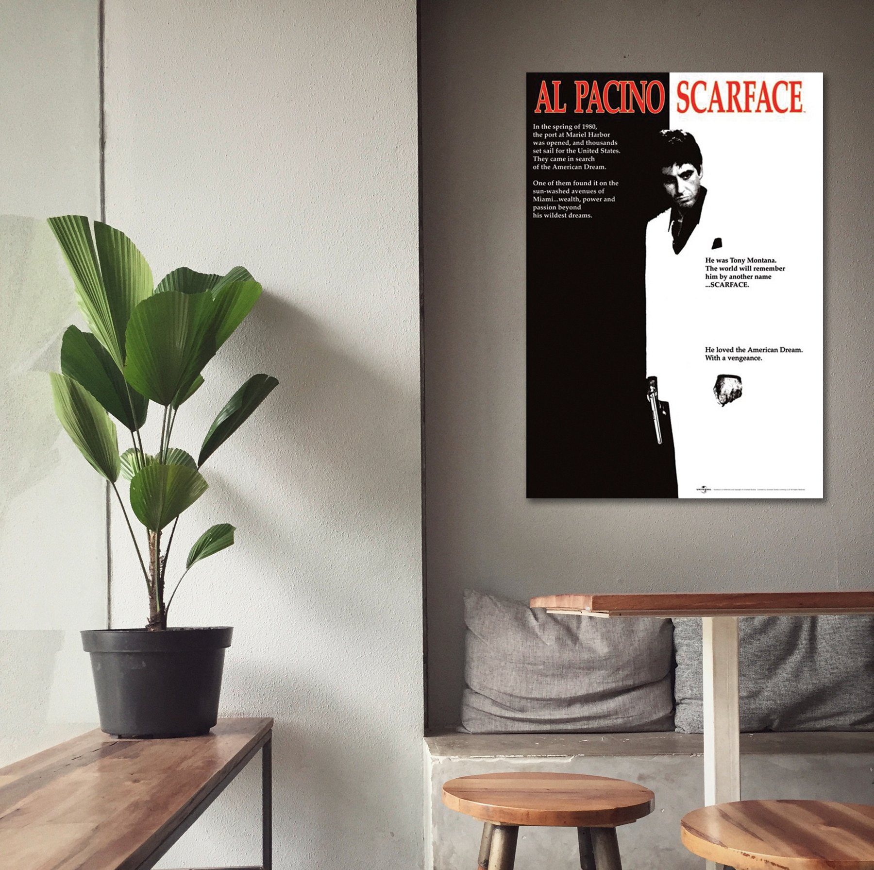 PYRAMID Poster Scarface Cover Poster 61 x 91,5 cm – Bild 3 von 4