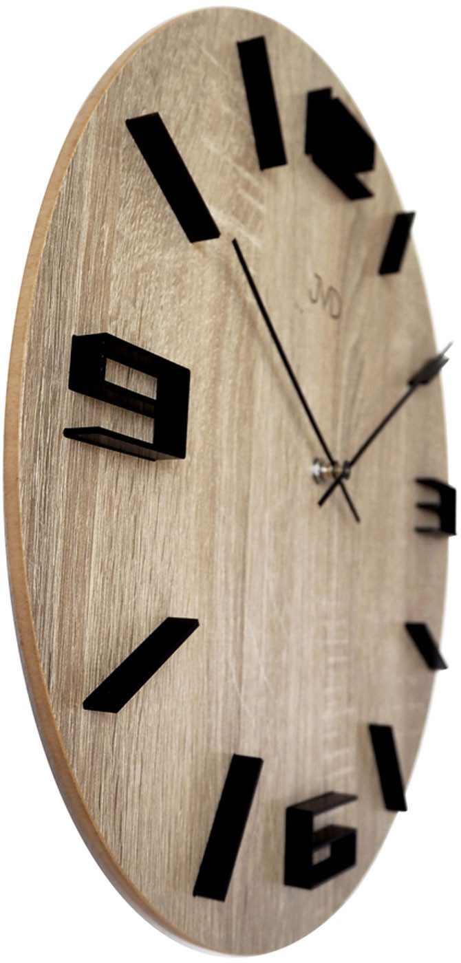 JVD Wanduhr Wanduhr aus Holz - JVD Modell: HC27.3