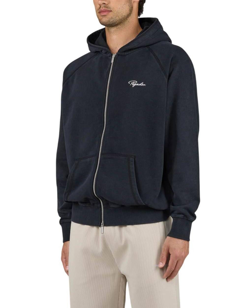 PEGADOR Kapuzensweatjacke Sweatjacke Pegador Signar Terry Raglan