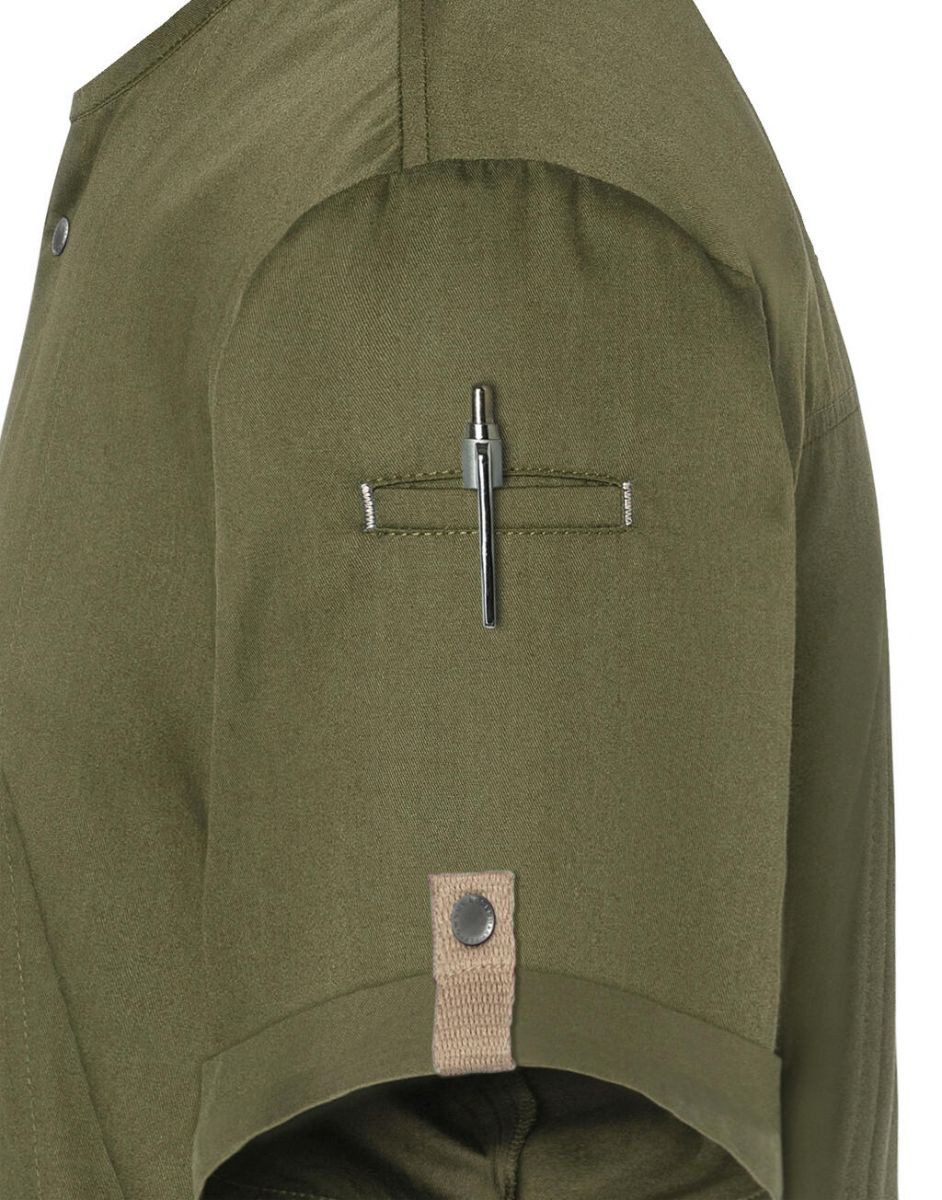 Karlowsky Fashion Kochjacke Kurzarm Kochjacke Green-Generation feuchtigkeit günstig online kaufen