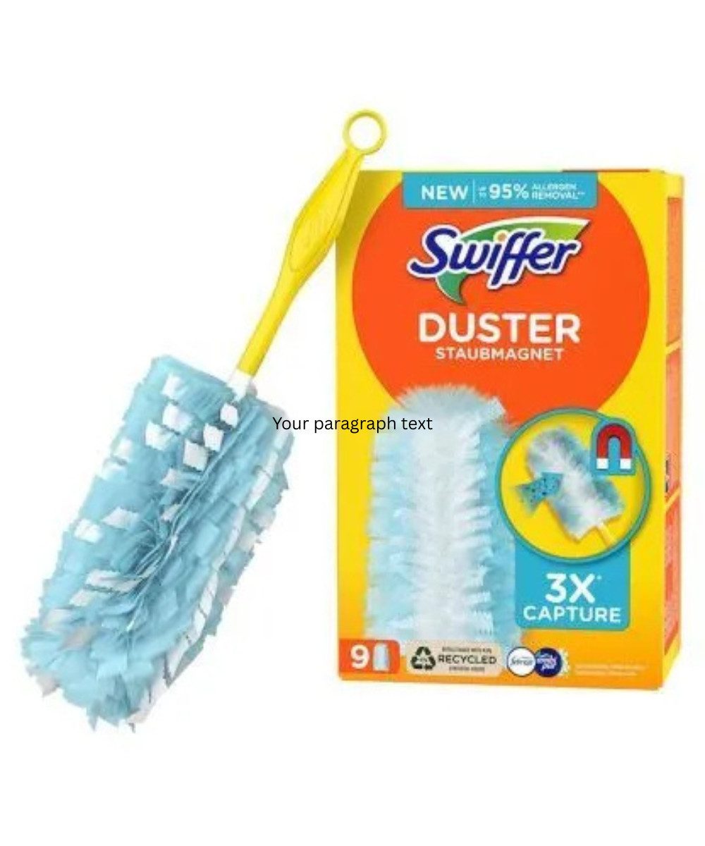 Swiffer Swiffer DUSTER STAUBMAGNET mit Febreze-Duft Staubfangtücher Reinigungstuch (Mikrofaser, Packung, 10-tlg., DUSTER STAUBMAGNET mit Febreze-Duft, 9 Tücher)