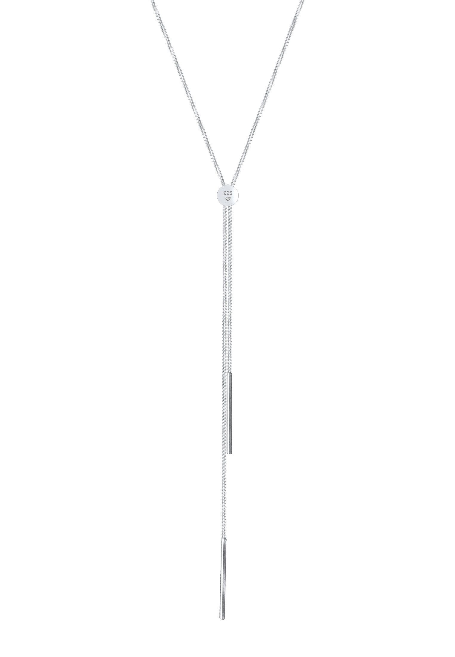 Elli Kette ohne Anhänger Y-Kette Stab Minimal 925 Silber – Bild 4 von 5