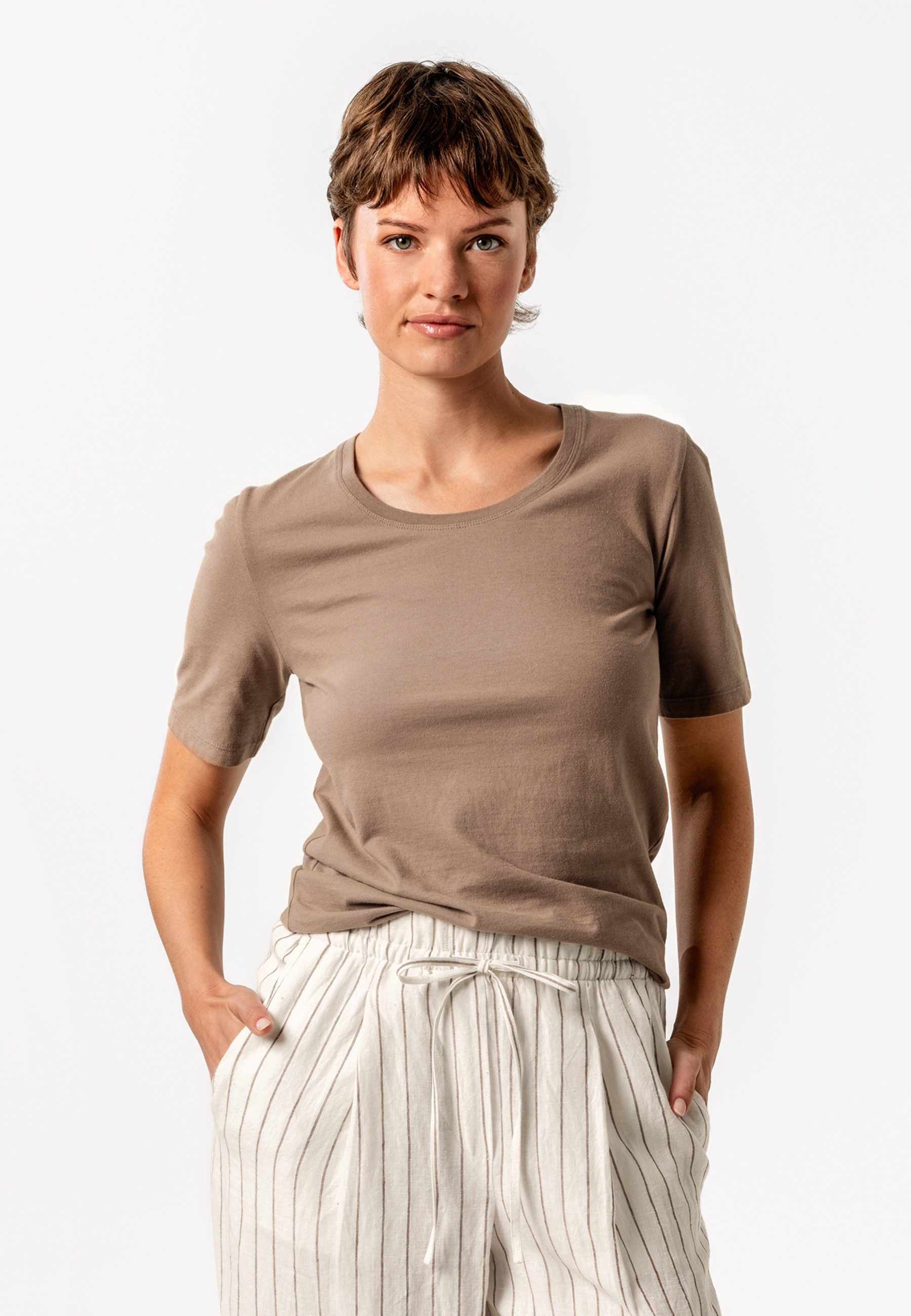 LIVING CRAFTS T-Shirt TABERA GOTS zertifiziert