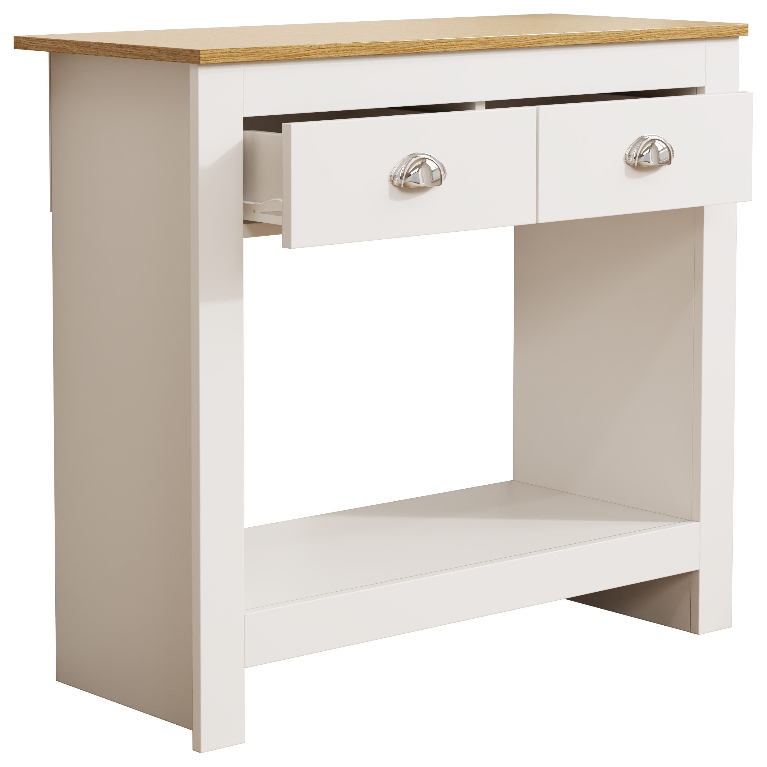 VCM Kommode Holz Kommode Sideboard Schublade BalusaS