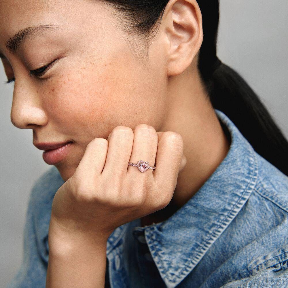 Pandora Fingerring ROSE Ring Herz für günstig online kaufen