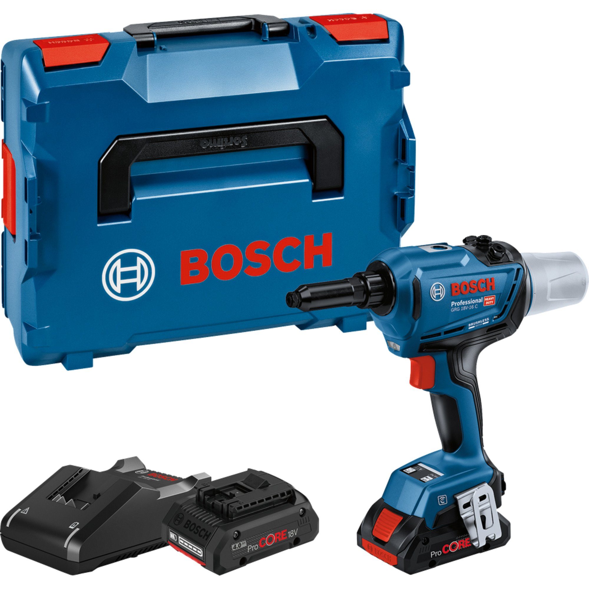 Akku-Multifunktionswerkzeug Bosch Professional Akku-Nietpistole GRG 18V-16 C