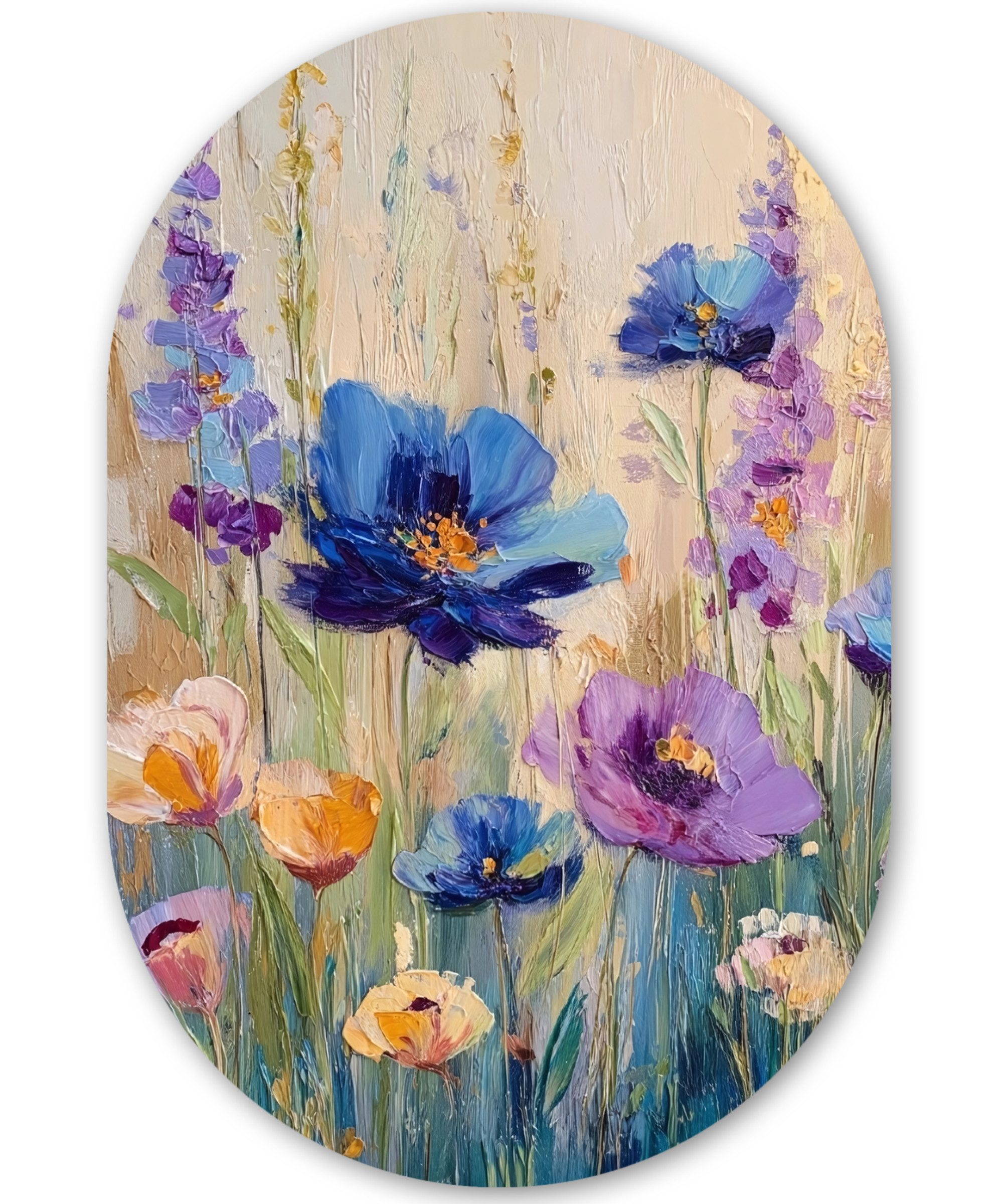 MuchoWow Gemälde Sommer - Wildblumen - günstig online kaufen