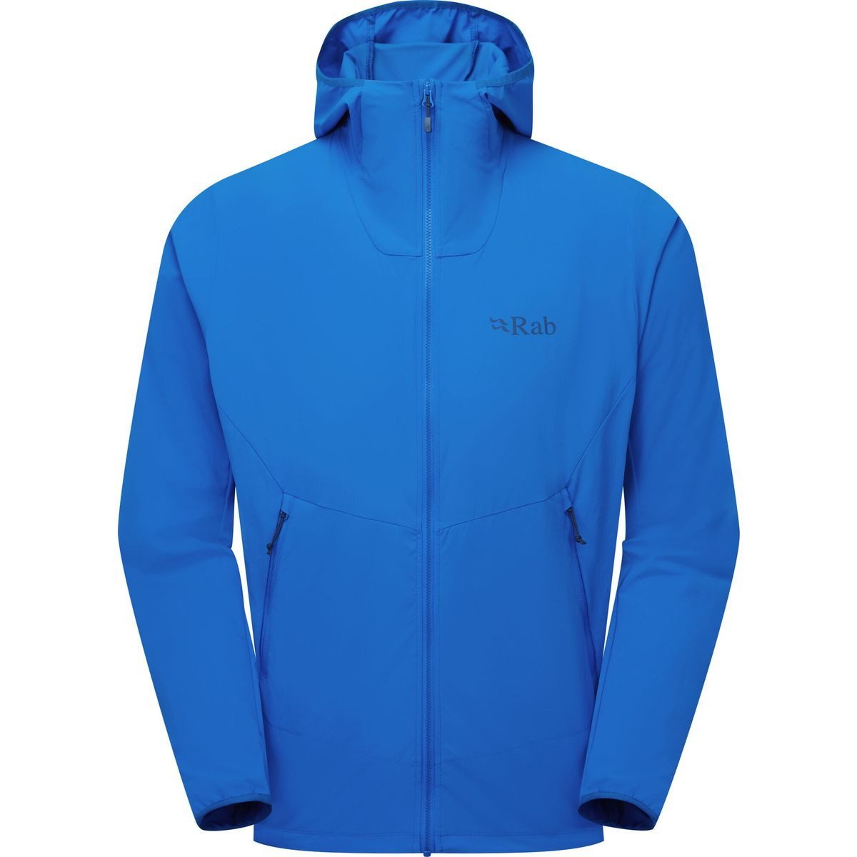 Rab Softshelljacke Borealis Hoody Vielseitige Herren-Softshell-Jacke mit helmkompatibler Kapuze und