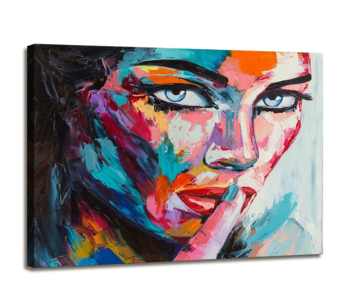 Visario Leinwandbild Wandbild auf Leinwand 80 günstig online kaufen