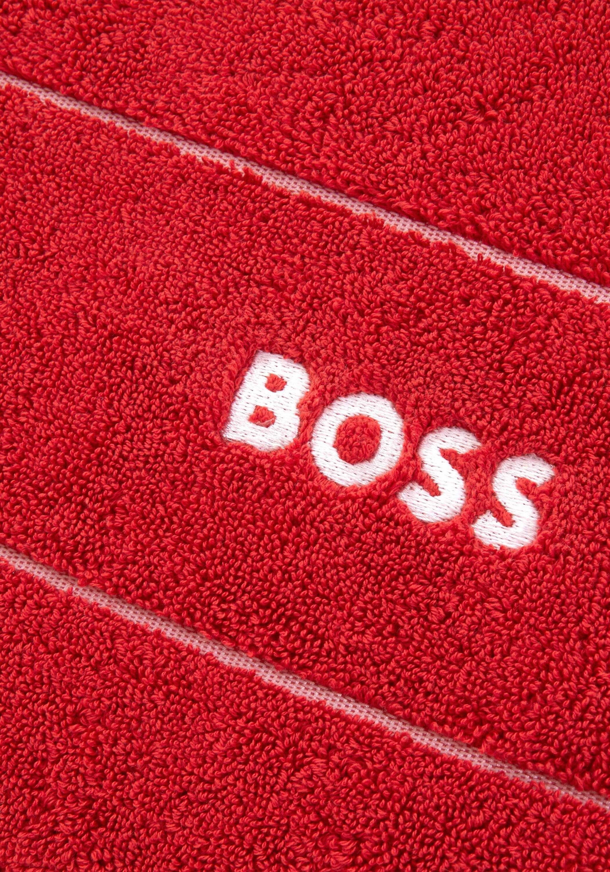 Hugo Boss Home Duschtuch PLAIN, mit REDN modernem Design