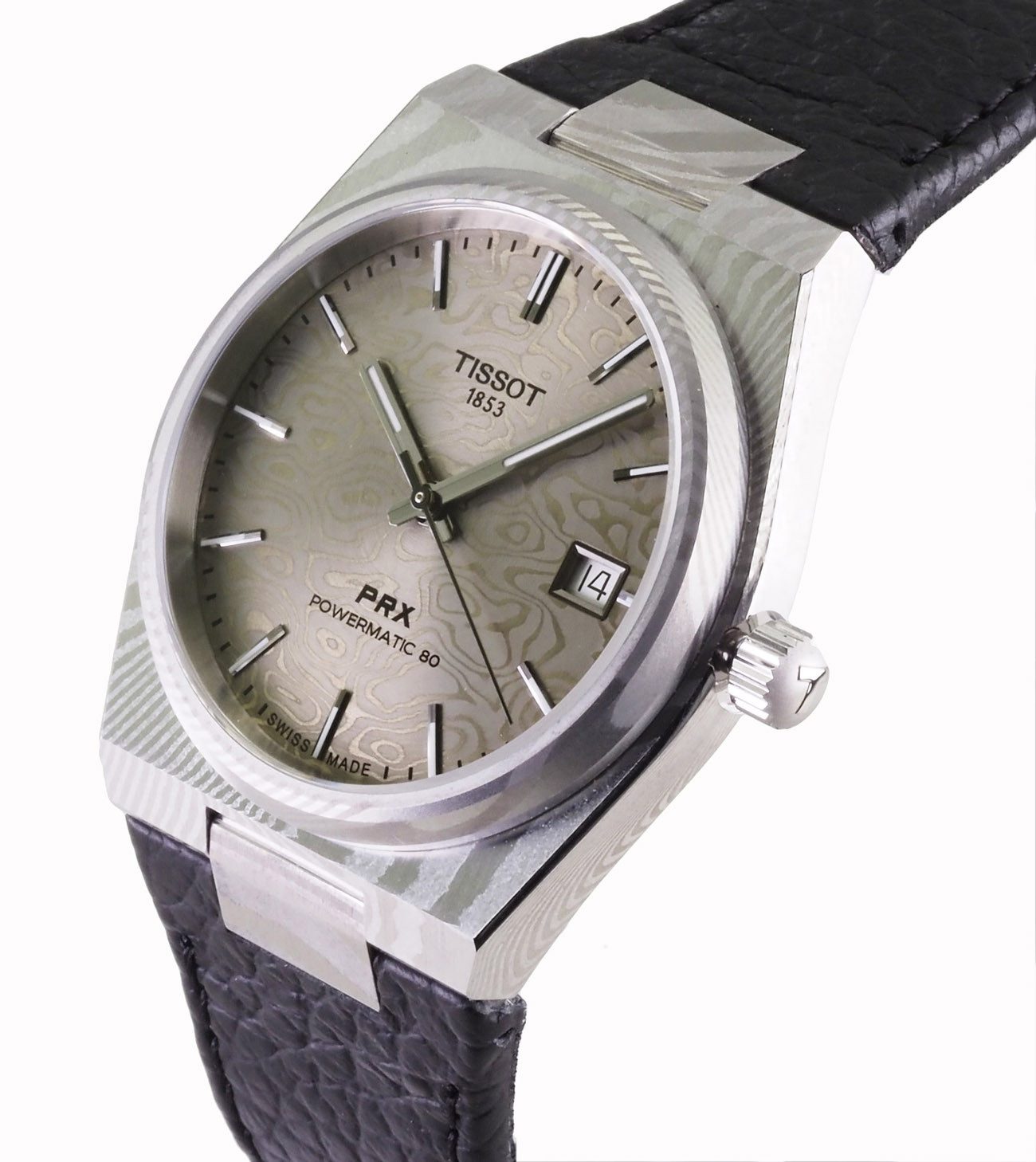 Tissot Automatikuhr Unisex Uhr 38,5 mm Ø T1378079608100 PRX Powermatic 80 Neu, Gangreserve 80 Std.
