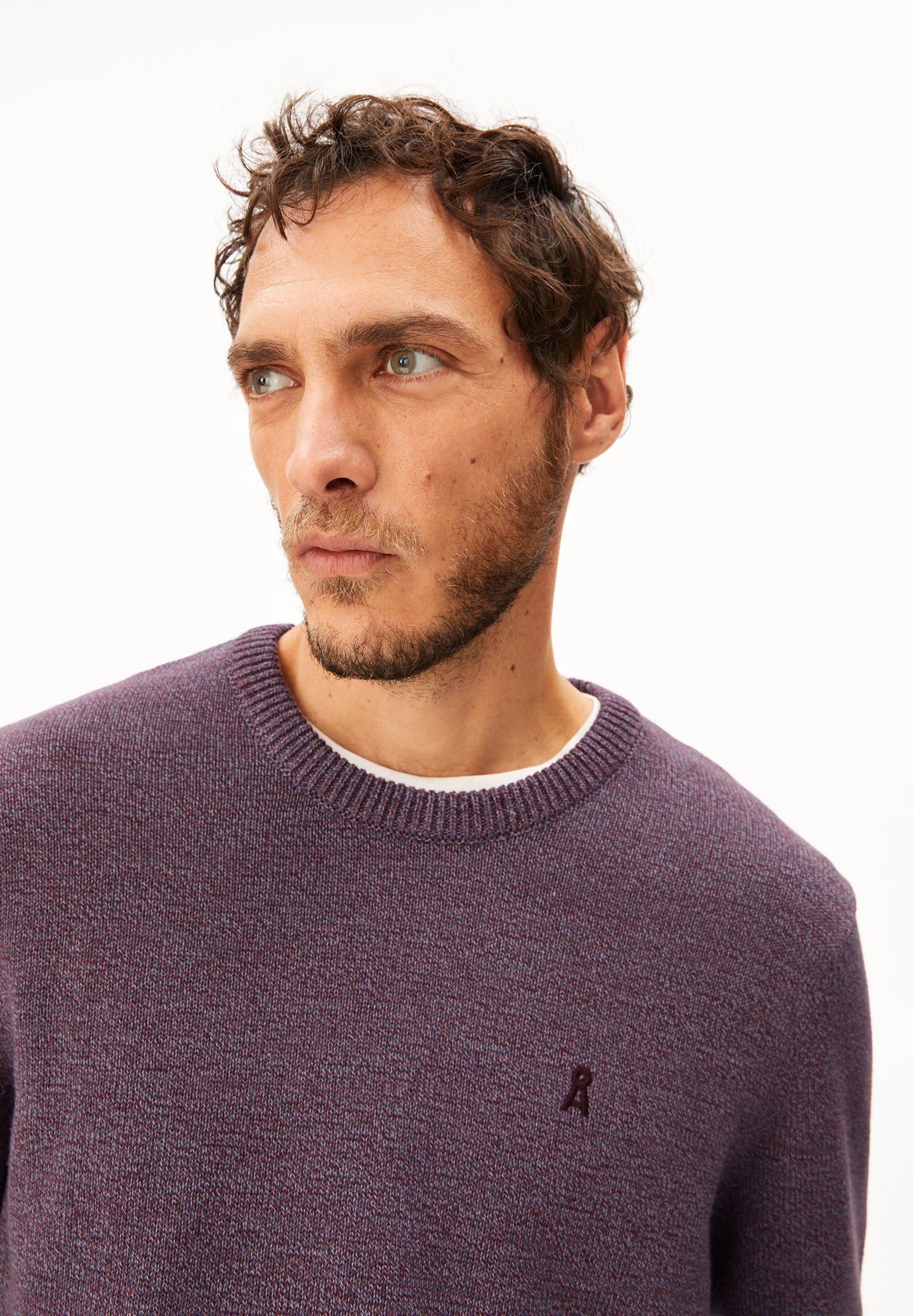 Armedangels Strickpullover ALVAARIO Strickpullover aus 100% Bio-Baumwolle Regular Fit