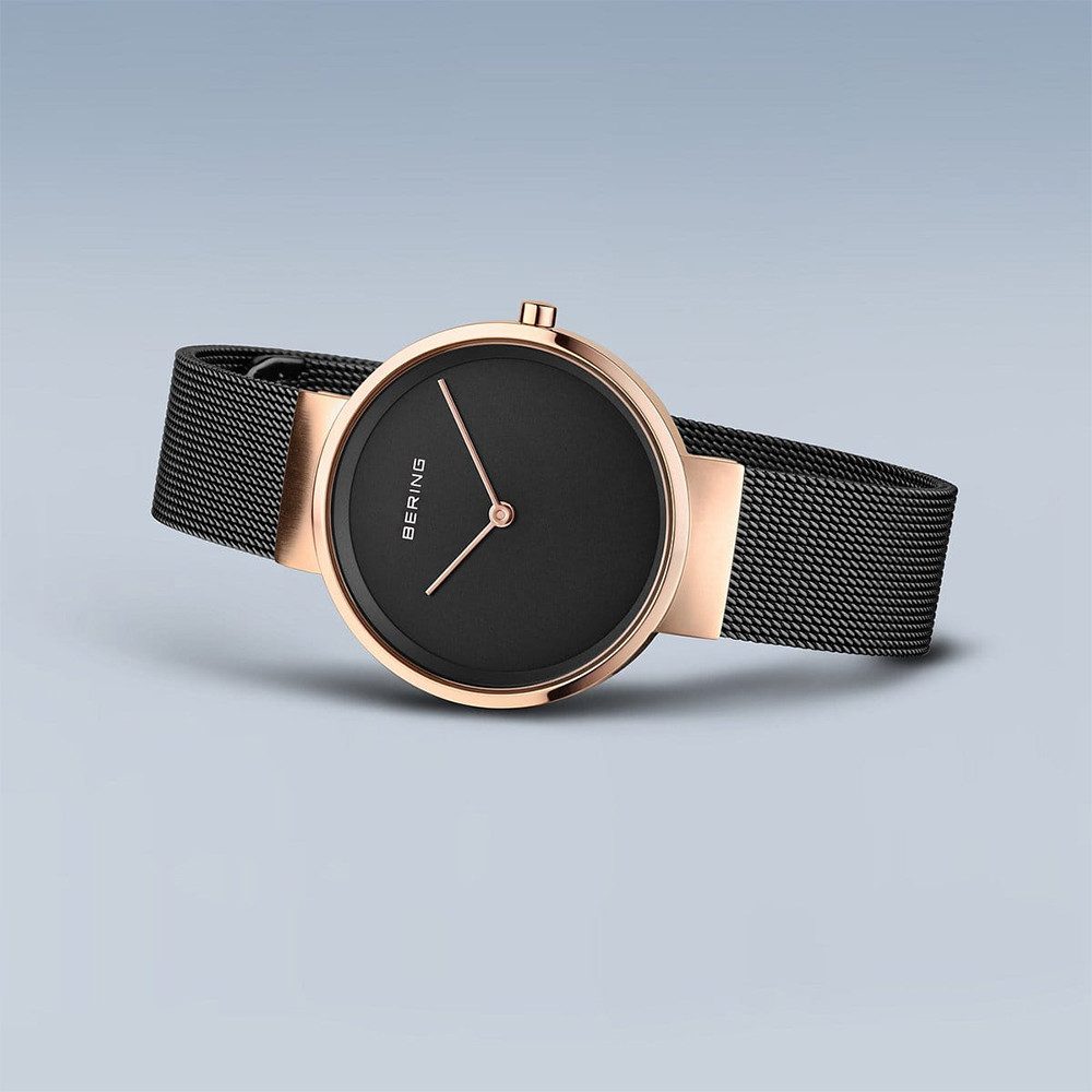 Bering Quarzuhr Bering Classic roségold poliert/gebürstet 14531-166 14531-166, Hochwertiges Produkt mit zeitlosem Design, sorgfältiger Verarbeitung