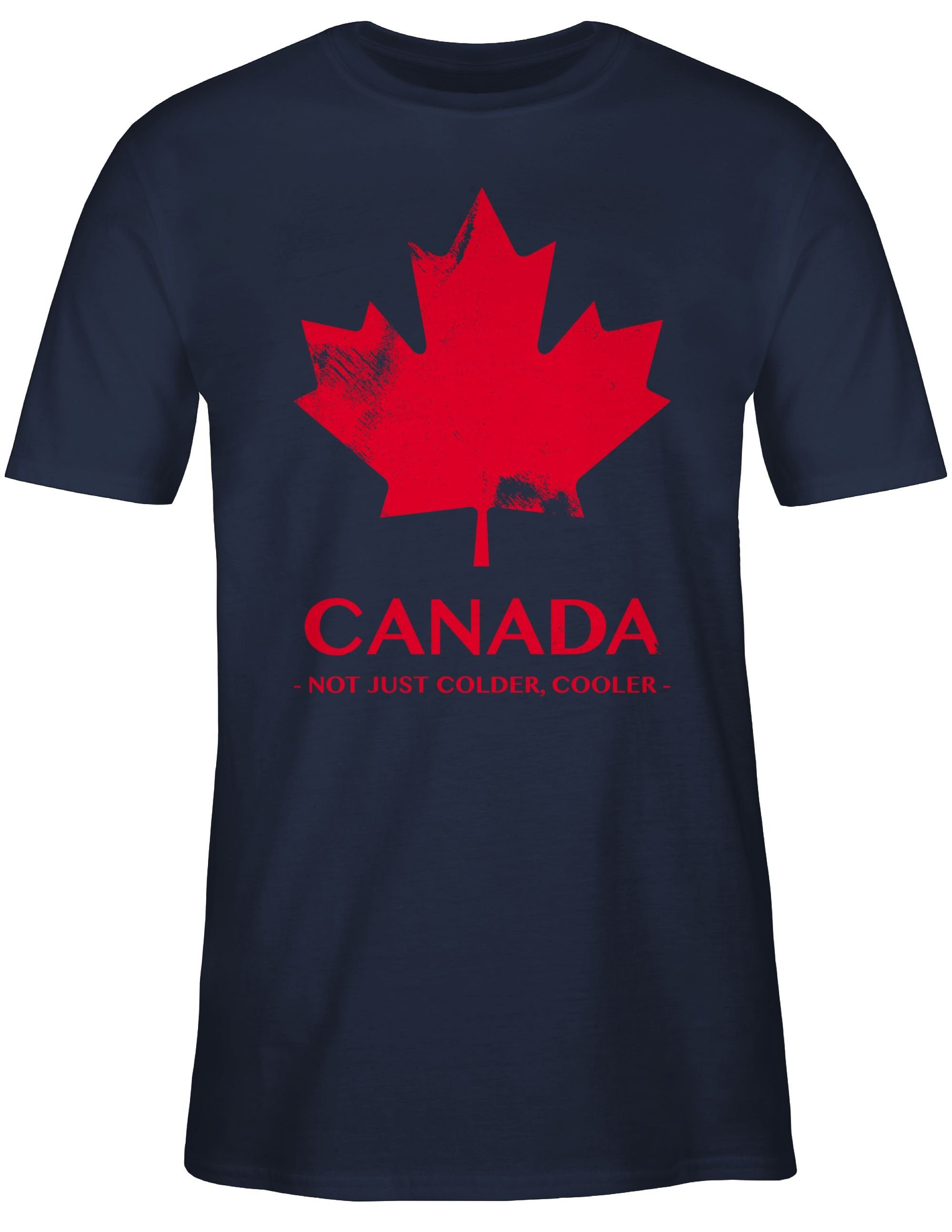 Navy Länder Not Wappen 3 - Canada Blau Shirtracer Geschenk Souvenir just T-Shirt cooler colder