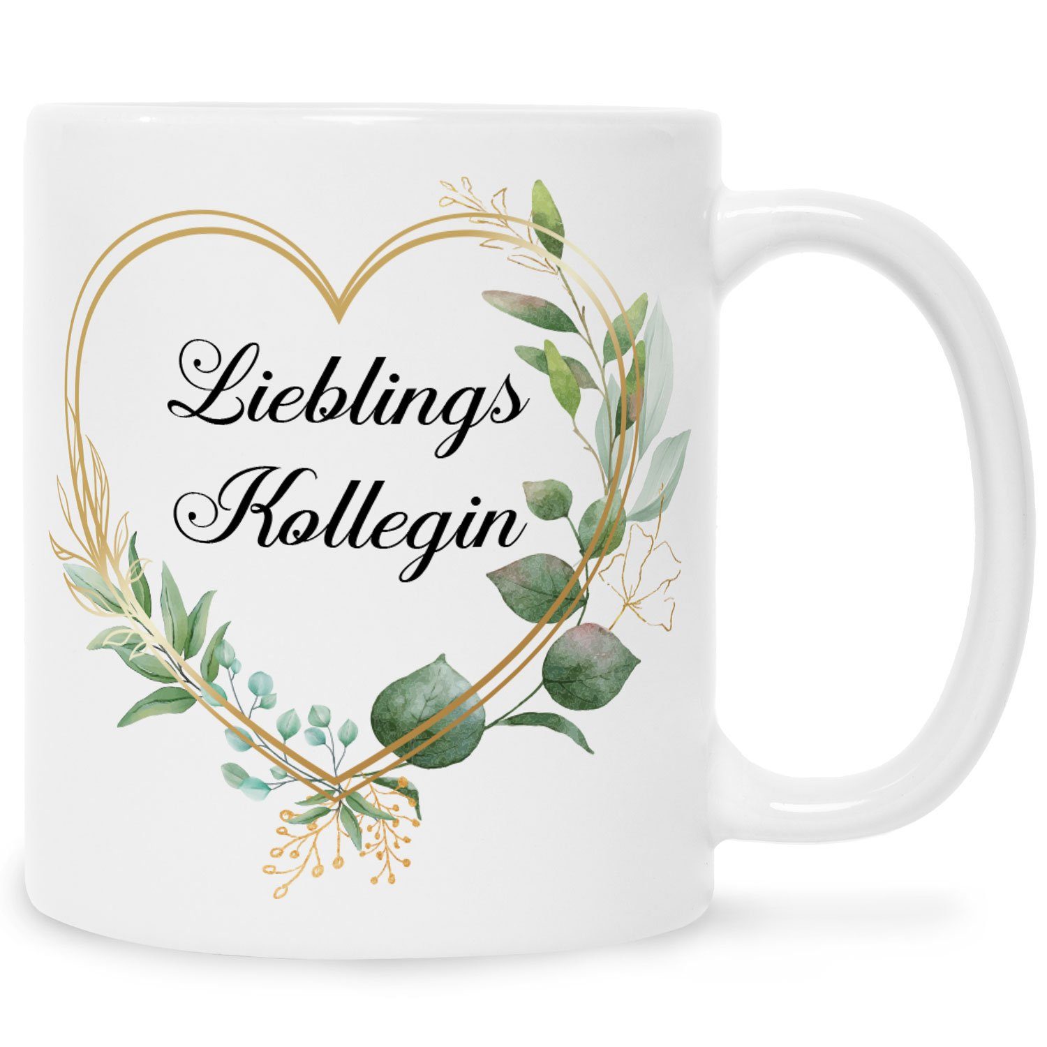 GRAVURZEILE Tasse Bedruckte Tasse mit Spruch Lieblingskollegin