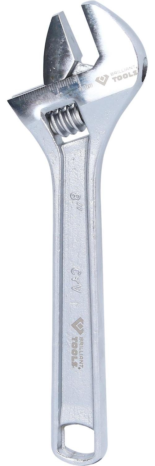 Brilliant Tools Maulschlüssel Rollgabelschlüssel 8", 0 - 23 mm