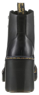 DR. MARTENS Jesy Schnürboots, Blockabsatz, Stiefelette mit modischen Metall Eyelets