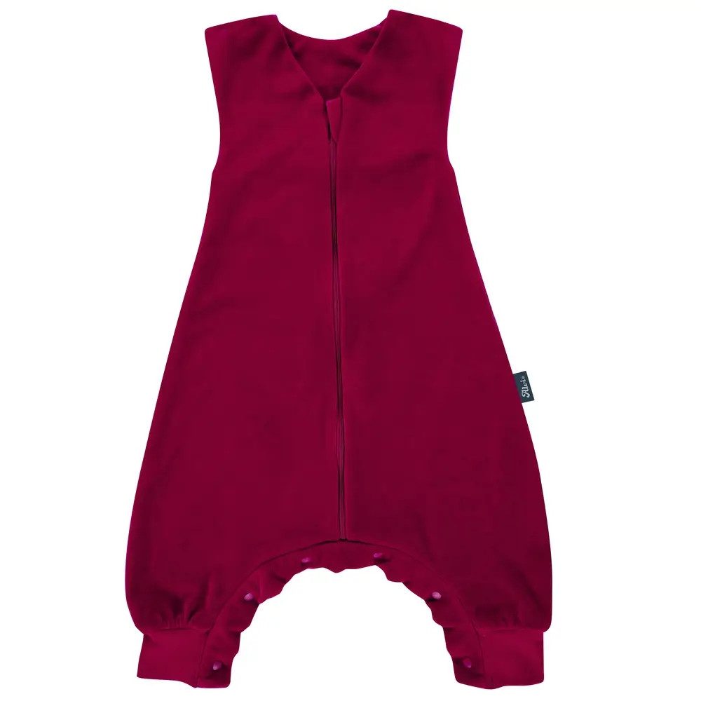 Babyschlafsack ALVI Sleep-Overall Special Fabric Velvet berry, Gr. 80