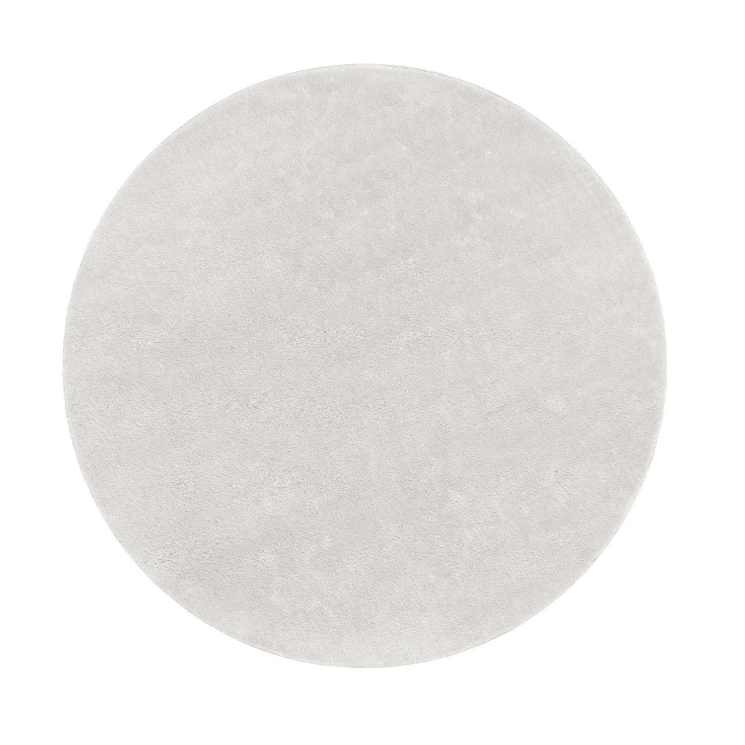 TT Home Teppich Diele, Esszimmer, Flur, Schlafzimmer, Wohnzimmer, Rund, Höhe: 14 mm, Wohnzimmer Kurzflor Einfarbig Modernes Design Waschbar