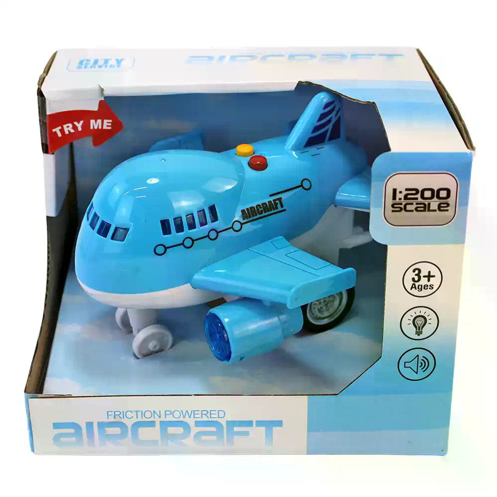 Jonotoys Spielzeug-Flugzeug Flugzeug zum Spielen mit Licht und Ton - ca. 14 günstig online kaufen